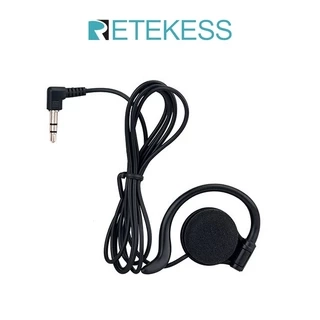 Retekess 3.5mm Tiêu Chuẩn Cắm Nghe Chỉ Tai Nghe Tai Nghe Tai Nghe Tai Nghe Tai Nghe Cho Di Động Đài Phát Thanh Chuyên Nghiệp Hệ Thống Hướng Dẫn Du Lịch