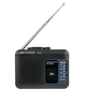 Retekess TR606 New Color Cassette Play Radio FM / AM Radio di động
