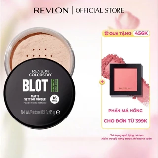 Phấn Phủ Revlon Colorstay Blot Setting Powder Kiềm Dầu, Che Phủ Lỗ Chân Lông (15g)