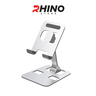 Giá đỡ, kệ đỡ điện thoại Rhino KP902 bằng hợp kim nhôm cao cấp để bàn tiện lợi có thể gấp gọn