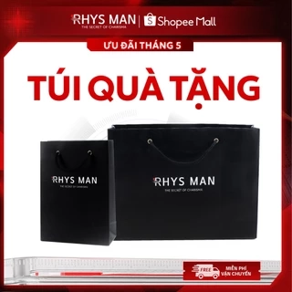 Túi Quà Tặng RHYS MAN màu đen sang trọng