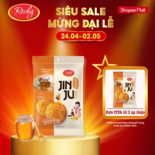 Bánh gạo Richy Jinju Gold hương vị Ganjang mật ong 100g