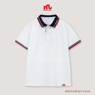 Áo polo bé trai Riomio áo polo cho bé chất liệu cotton mềm mịn, thoáng mát RAT1129