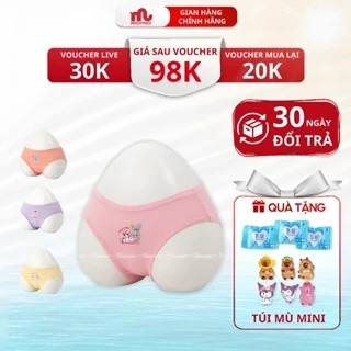 Quần chip cho bé gái RIOMIO size 13-42kg, quần lót bé gái chất liệu Modal an toàn cho da nhạy cảm