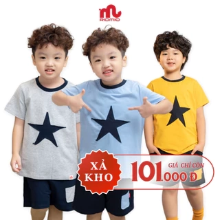 Bộ đồ bé trai mùa hè RIOMIO hình dễ thương chất cotton mềm mát 13-27kg RBT632.1và RBT632.2
