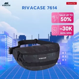 Túi Đeo Thắt Lưng Vải Chống Nước Cao Cấp Rivacase 7614 - Hàng Chính Hãng