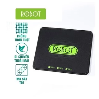 Tấm Lót Chuột Kiểu Dáng Gaming ROBOT RP01 Black - 22x18x0.2 cm