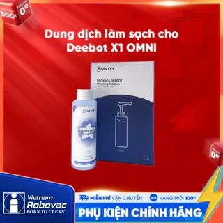 Dung Dịch lau sàn cho robot hút bụi Ecovacs Deebot X1 Omni - Hàng Chính Hãng