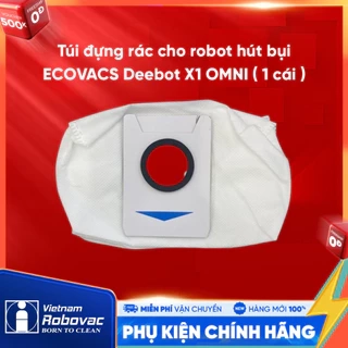Túi đựng rác dùng cho robot hút bụi ECOVACS DEEBOT OMNI X1 ( Hàng nội địa) Lẻ 1 cái