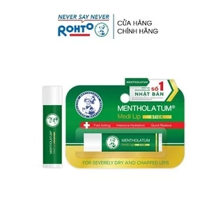 Son dưỡng môi chuyên biệt dành cho môi khô, nứt nẻ Mentholatum Medi Lip Stick 4.3g