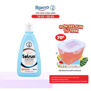 Sữa tắm làm sạch, kháng khuẩn và giảm ngứa Selsun Fungi Shower 150ml