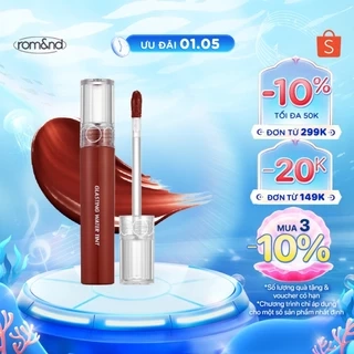 [LIVE] Son tint nước siêu lì, lâu trôi Hàn Quốc Romand Glasting Water Tint 4g
