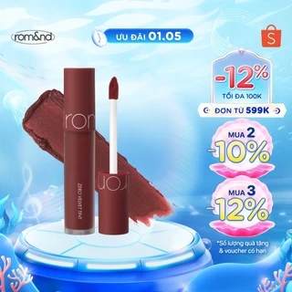 [Màu 18-21] Son kem lì, lên màu siêu chuẩn, mềm mại như nhung Hàn Quốc Romand Zero Velvet Tint 5.5g