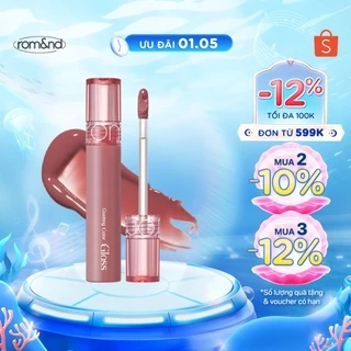 Son tint bóng căng mọng Romand Glasting Color Gloss 4g
