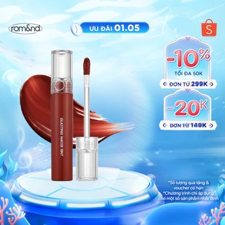 Son tint nước siêu lì, lâu trôi Hàn Quốc Romand Glasting Water Tint 4g