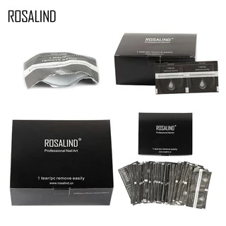 Rosalind 50 Chiếc Loại Bỏ Bọc Móng Tay Chuyên Nghiệp Tẩy Sơn Móng Tay Dễ Dàng Dụng Cụ Chăm Sóc