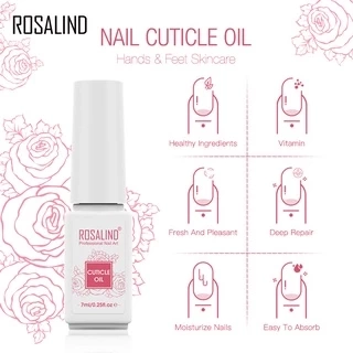 Rosalind 7ml Hương Hoa Hồng Dinh Dưỡng Móng Tay Dầu Làm Móng Tay Nghệ Thuật Điều Trị Dụng Cụ Chăm Sóc