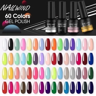 Rosalind NAILWIND Gel Polish 8ml Màu sắc khác nhau cho đèn LED / UV thiết kế móng tay nghệ thuật (01-20)