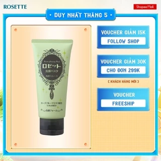 Sữa Rửa Mặt Rosette Thu Nhỏ Lỗ Chân Lông Face Wash Pasta Sea Clay Smooth 120G