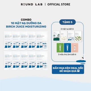 Combo 10 Mặt nạ dưỡng da Round Lab Mask