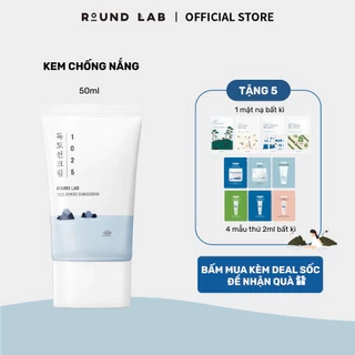 Kem chống nắng hóa học Round Lab 1025 Dokdo Sunscreen 50ml dành cho da nhạy cảm