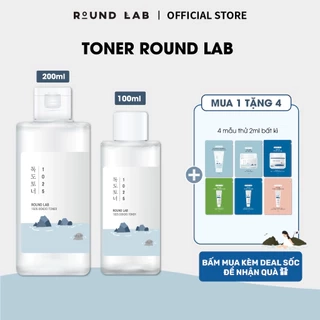 Nước hoa hồng Round Lab 1025 Dokdo Toner 100ml bổ sung độ ẩm làm dịu da
