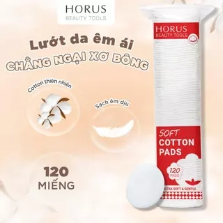 Bông tẩy trang Soft Cotton Pads 120 pads