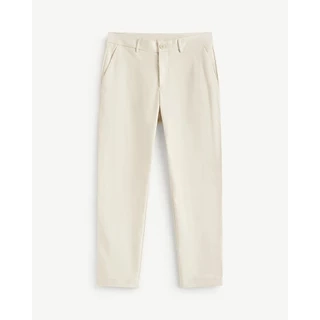 Quần Dài Khaki Nam Vải Dobby Texture Form Slim Cropped - Routine 10S25PCA010