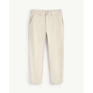 Quần Kaki Nam Vải Dobby Co Giãn Form Slim Cropped - Routine 10F24PCA039