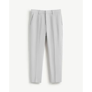 Quần Tây Nam Dài Trơn Form Slim Cropped - Routine 10S25PFO004