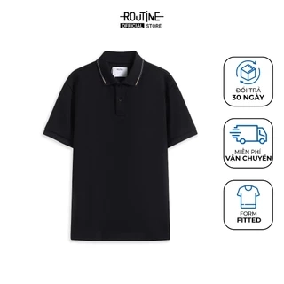 Áo Polo Nam Ngắn Tay Phối Cổ Form Fitted - Routine 10F24POL029R2