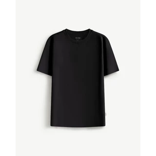 Áo Thun Ngắn Tay Vải Cotton Trơn Form Fitted - Routine 10F24TSS001CR1