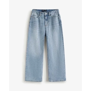 Quần Jeans Nữ Ống Suông Form Straight Cropped - Routine 10S25DPAW010