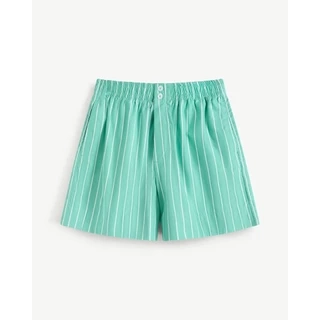 Quần Short Nữ Kẻ Sọc Form Loose - Routine 10S25PSHW051