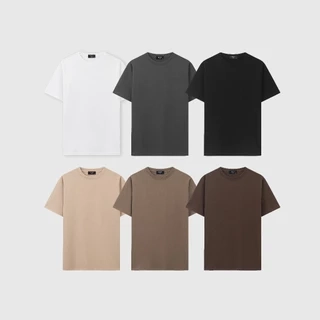 Áo thun nam ROWAY vải Cotton thoáng mát, thấm hút, phông trơn