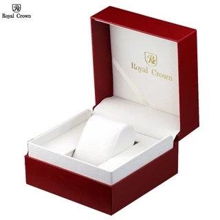 Hộp Đồng Hồ Royal Crown Chính Hãng Vỏ Gỗ Lót Nỉ Sang Trọng