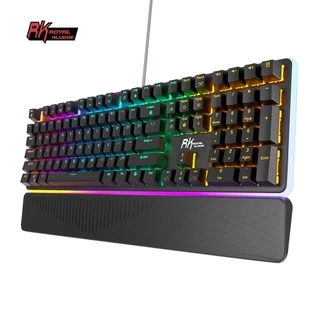 Bàn phím cơ có dây có đèn nền Royal Kludge Rk918 Full RGB Gateron / Cherry / Outemu Switch Rk918