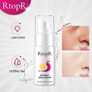 Serum Dưỡng Da Trắng Da RtopR Chiết Xuất Ốc Sên/Vitamin C Chống Nếp Nhăn Săn Chắc Và Trẻ Hóa Làn Da Hiệu Quả Vitamin C Brightening 20ML