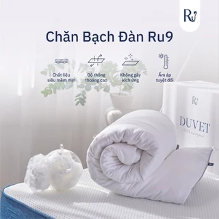 Chăn Mền Bạch Đàn Ru9 100% Từ Thiên Nhiên, An Toàn, Thoáng Mát - Eucalytus Duvet - 3 Kích Thước