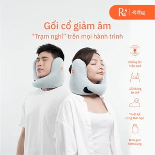 Gối Cổ Giảm Âm 4The - Noise Cancelling Pillow | Gối Cổ Du Lịch Cao Cấp Thoải Mái | 3 Màu Sắc