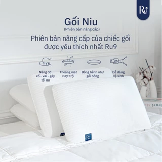 Gối Niu Cao Cấp Ru9 - Công Nghệ Đột Phá Graphene Foam | Chất Liệu Foam Mềm Mại