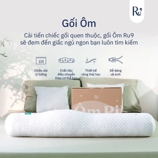 Gối Ôm Công Thái Học Cao Cấp Ru9 - Phiên Bản Mới | Chất Liệu Foam Mềm Mại | Chống xẹp | Đem Lại Giấc Ngủ Ngon