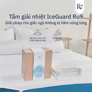 Tấm Giải Nhiệt IceGuard™ (IceGuard Pad) Ru9 - Mát Lạnh, Ngủ Mát | Chiếu Điều Hòa, Êm Ái | Bao Gồm 6 Kích Thước