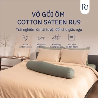 Vỏ Gối Ôm Cotton Sateen Ru9