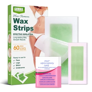 Hộp 60 dải sáp RUOALL wax toàn thân làm đẹp cho nữ