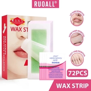 Hộp 72 giấy wax lông RUOALL 150g toàn thân