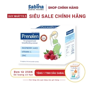 PRENALEN [Chính Hãng] Thảo dược tăng đề kháng cho bà bầu, nhập khẩu Châu Âu