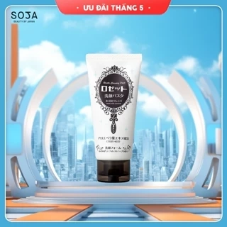 Sữa Rửa Mặt Rosette Dưỡng Ẩm Face Wash Pasta Glacial Clay Cleanser 120G