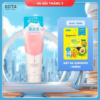 Sữa Rửa Mặt Tẩy Trang Momopuri Tinh Chất Đào Nhật Cleansing Wash 150G