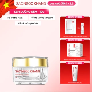 Kem Dưỡng Da Ban Đêm Sắc Ngọc Khang 10gr